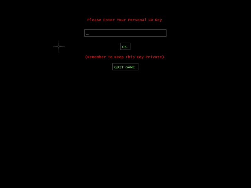 SoF menu enter key