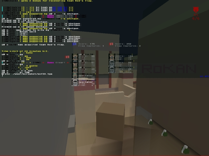 TDW vs Ude op Irq ss in console