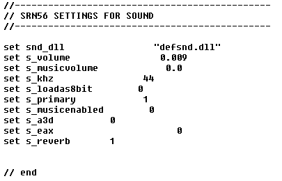 Autoexec Sound